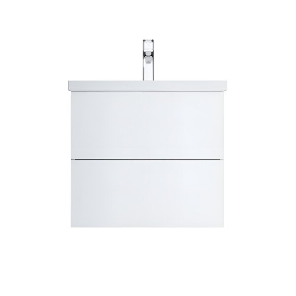Тумба под раковину Am.Pm Gem M90FHX06022WG, 60 см, подвесная, 2 ящика push-to-open, белый