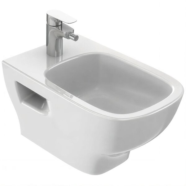 Биде Jacob Delafon Struktura EMC0002-00 34*54 см подвесное безободковое